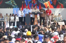 Prabowo Hadiri May Day...