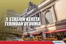 Lima Stasiun Kereta...