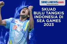 Skuad Bulu Tangkis Indonesia...