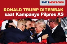 Donald Trump Ditembak...