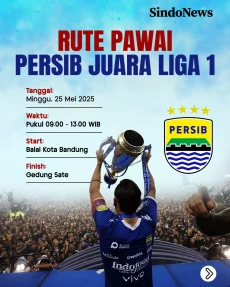 Rute Pawai Akbar Persib...
