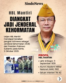 HBL Mantiri, Eks Panglima...