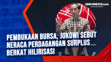 Pembukaan Bursa, Jokowi...