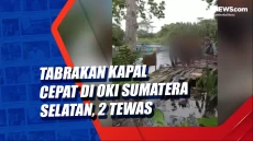 Tabrakan Kapal Cepat...