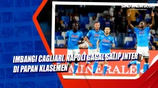 Imbangi Cagliari, Napoli...