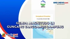 Gempa Magnitudo 5,1...