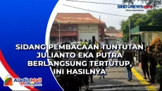Sidang Pembacaan Tuntutan...