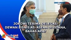 Jokowi Terima Delegasi...