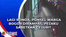 Lagi Ronda, Ponsel Warga...