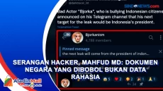Serangan Hacker, Mahfud...