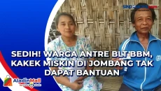 Sedih! Warga Antre BLT...