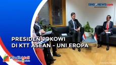 Presiden Jokowi di KTT...