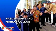 Sambangi Markas Golkar,...