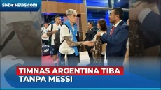 Timnas Argentina Tiba...