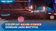 Coldplay Tutup Konser...