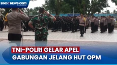 TNI-Polri Gelar Apel...