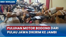 Puluhan Motor Bodong...