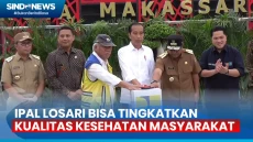 Resmikan IPAL Losari,...