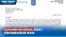 Panik Dibombardir Iran,...