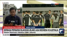 Persiapan Latihan Timnas...