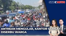 Warga Bogor Antre Bayar...