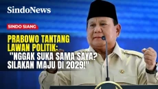 Prabowo Tantang Lawan...