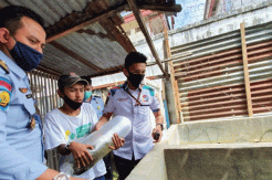 Rutan Makassar Dapat Bantuan 2.000 Bibit Ikan Nila