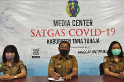 Pasien Positif COVID-19 di Tana Toraja Bertambah 3 Orang