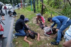 5 Pekerja Tersengat Listrik saat Pasang Tiang Internet, 1 Tewas