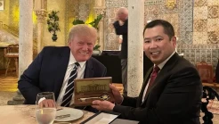 Makan Malam Bersama Hary Tanoesoedibjo di Florida, Donald Trump Sebut Kangen Presiden Jokowi