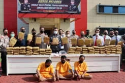 Polres Muba Gagalkan...