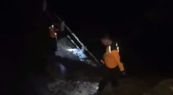 Jembatan Penghubung 2 Kecamatan di Brebes Putus Diterjang Arus Sungai