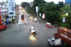 Penampakan Truk Kontainer Seruduk Kendaraan di Traffic Light Balikpapan, 5 Tewas