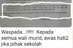 Disdik Akui Sekolah Pernah Keluarkan Surat Tak Tanggung Jawab Dampak Vaksin
