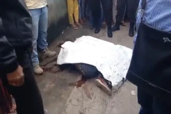 Mayat Pria Bersimbah Darah dengan Pisau Menancap di Punggung Gemparkan Palembang