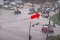 Detik-detik Perwira Polantas Ditabrak Pengendara Mobil yang Ternyata Anak SMA