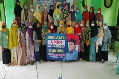 Pelaku UMKM Banyumas Deklarasi Dukung Gus Muhaimin Iskandar sebagai Presiden 2024