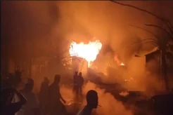 Mencekam! Gudang BBM Meledak dan Terbakar, 7 Rumah Warga Medan Ludes Dilalap Api