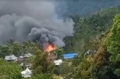 Dua Rumah Warga di Kabupaten Enrekang Ludes Terbakar