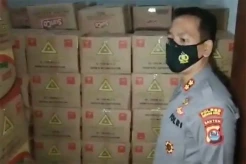 Polisi Gerebek Rumah Tempat Penimbunan 9.600 Liter Minyak Goreng di Serang Banten