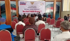 Abaikan Latar Belakang Parpol, Puluhan Warga Sragen Semangat Ikuti Sekolah Politik