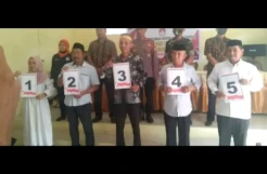Tahapan Pengundian Nomor Urut di Pilkades Sinjai Tidak Serentak