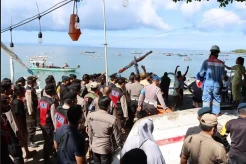 Penertiban Perahu Nelayan di Senggigi Ricuh, Polisi Turun Tangan