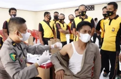Polres Bulukumba Siapkan 700 Dosis untuk Vaksinasi Booster