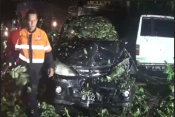 Bus Hajar Motor di Jalur Magelang-Semarang, 2 Pemotor Tewas