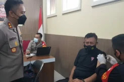 Seluruh Personel Polres Parepare Sudah Vaksin Booster