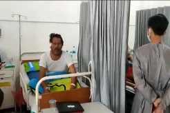 Sadis! Muadzin Bersimbah Darah, Dibacok Orang Tak Dikenal saat Sholat Subuh
