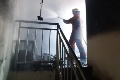 Ditinggal Liburan, Rumah Warga Beji Depok Hangus Terbakar