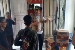Bupati Pasaman Ngamuk di Posko Penanganan Bencana Gempa Bumi
