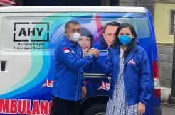 Dapat Bantuan Ambulans, Demokrat Jakarta Barat Siap Layani Rakyat